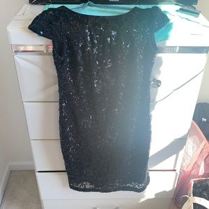Black Sparkle Dress, Size L